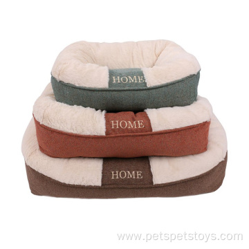 Pet Sofa Thick Soft Pv Plush Dog Bed